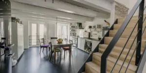 Staircase to heaven - Koppers Architectuur - Desktop Keuken